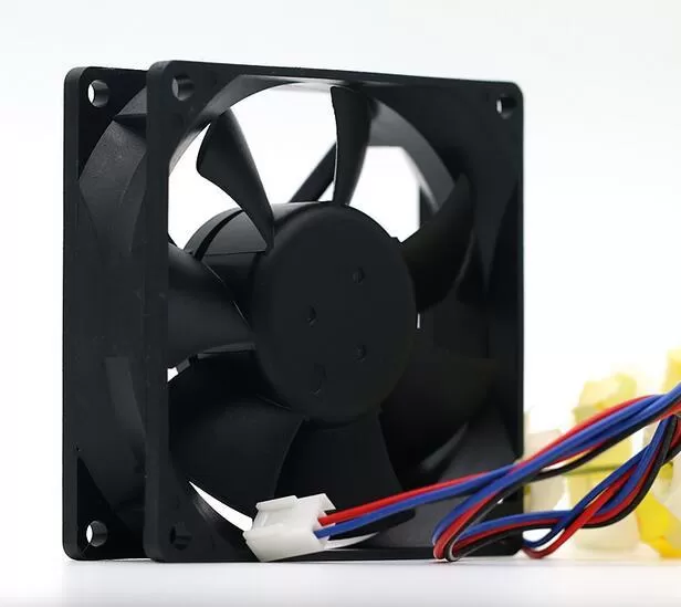 Original delta 8025 DC 24V 0.21A AUB0824VH 8CM 80*80*25mm 3-wire cooling fan - Image 5