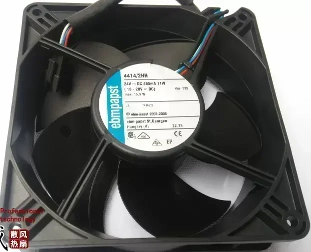 Original ebm fan fan 4414 / 2HH 12CM 24V 11W axial fans