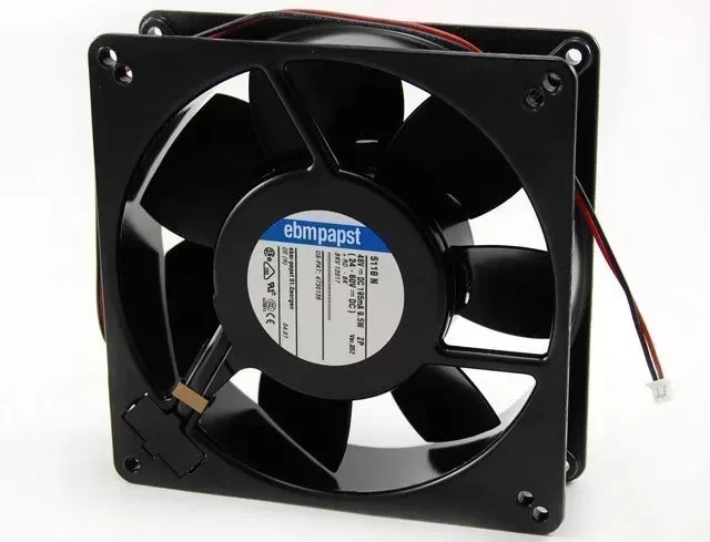 NEW EBM-Papst 48VDC Tubeaxial 135mm  x 38mm 48 Volt Fan 5118N