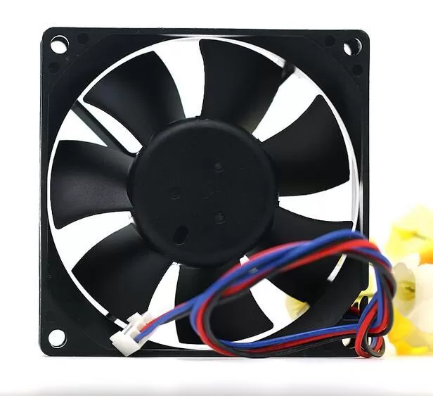 Original delta 8025 DC 24V 0.21A AUB0824VH 8CM 80*80*25mm 3-wire cooling fan - Image 4