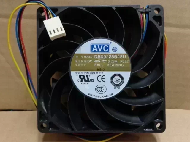 New original AVC DB09225B48U -P032 9CM 9225 48V 0.26A four-wire telecommunications cooling fan