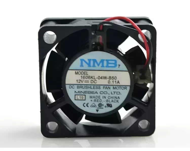 New original 4015 12V 0.11A 1606KL-04W-B50 2 lines 4CM ultra-quiet cooling fan