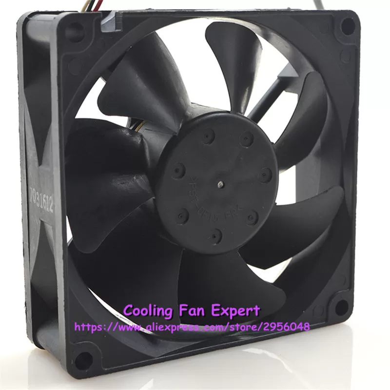 Original 3110KL-04W-B39 Computer Blower Cooling Axial Fan DC 12V 0.22A 2.04W 8025 80*80*25mm 2700RPM 3 Wires - Image 4