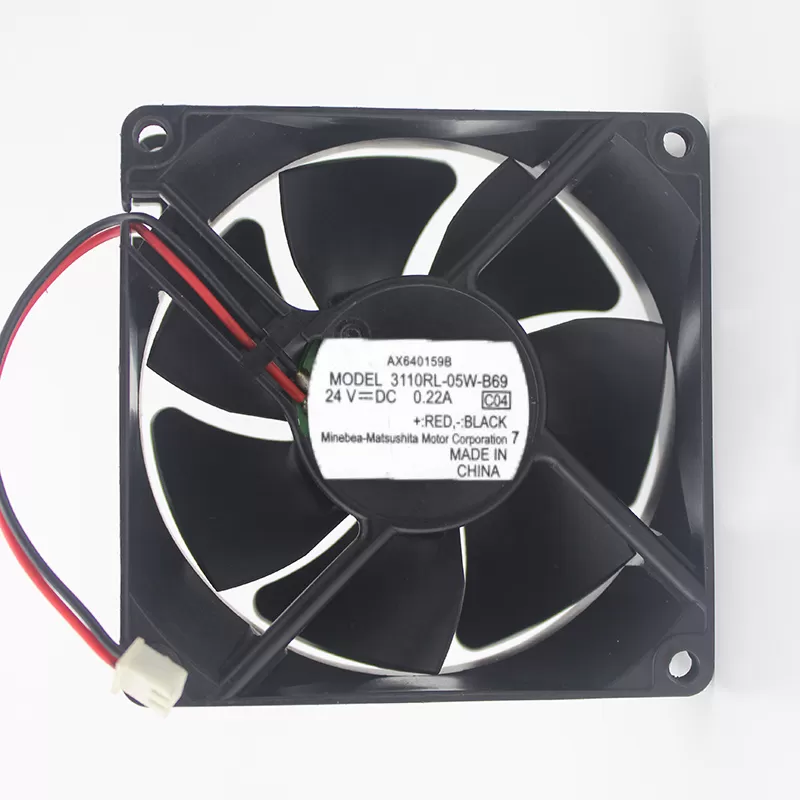 Original 3110RL-05W-B69 DC 24V 0.22A Ricoh FX150SF Printer Fan