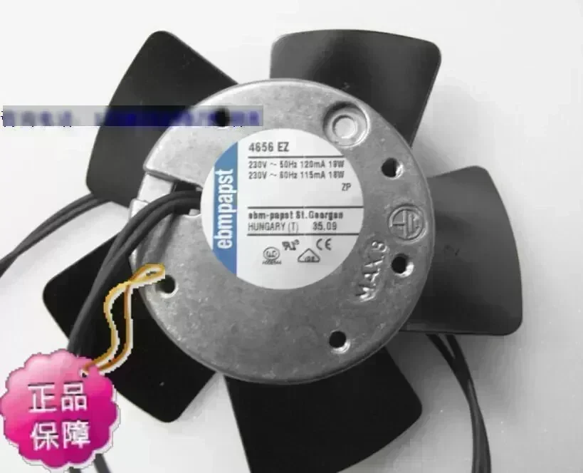New Original ebmpapst 4656EZ AV230V 19W 120 * 38M temperature axial cooling fan