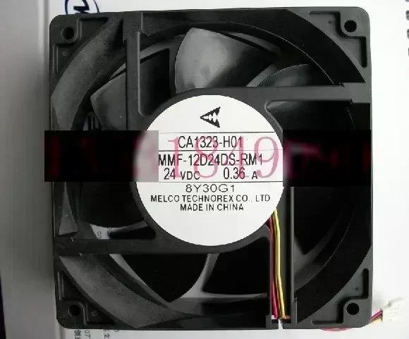 New Original Nidec Inverter fan for Mitsubishi A540 CA1323H11 MMF-12D24DS-RM1 24V 0.36A 120*120*38MM