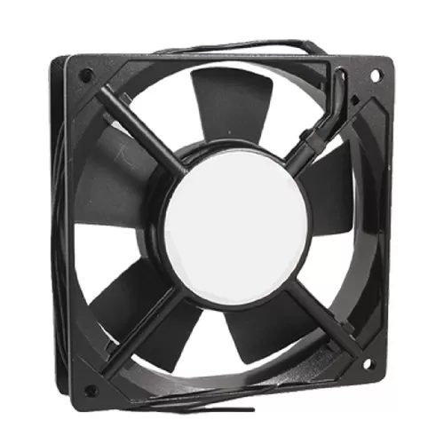 PROMOTION! New 278g Black Metal Industrial 120 x 120 x 25mm 0.1A AC 220 240V Cooling Fan