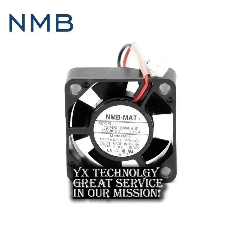 New 1204KL-04W-B50 3CM 12V 0.12A 3010 notebook hard drive cooling fan for NMB 30*30*10mm