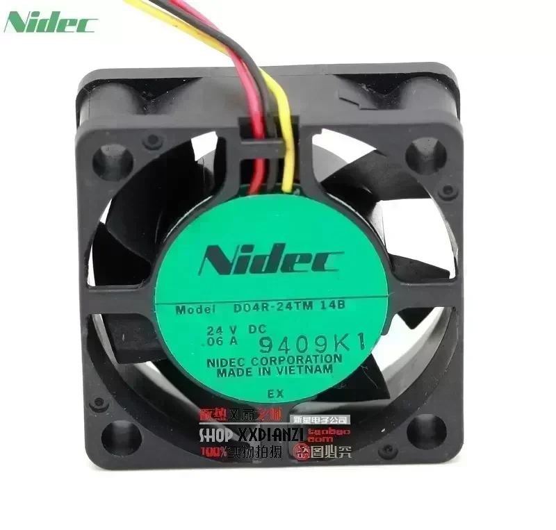 nidec D04R-24TM 14B 4015 40mm 4cm DC 24V 0.06A inverter axial cooling fans
