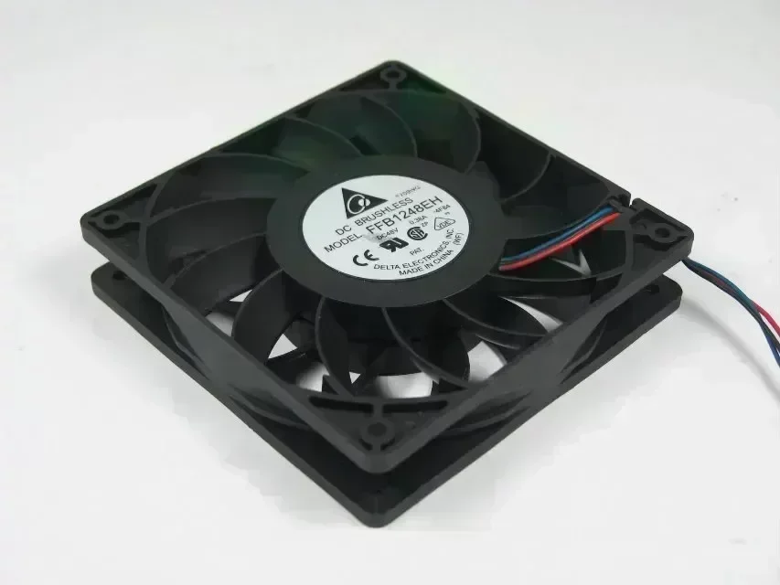 Delta FFB1248EH 4F84 DC 48V 0.38A 120x120x25mm Server Square fan