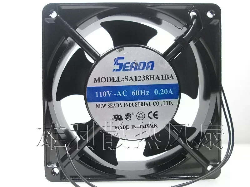 Free Delivery.SA1238HA1BA 110V AC 0.20A 12 centimeters 12038 cabinet fan