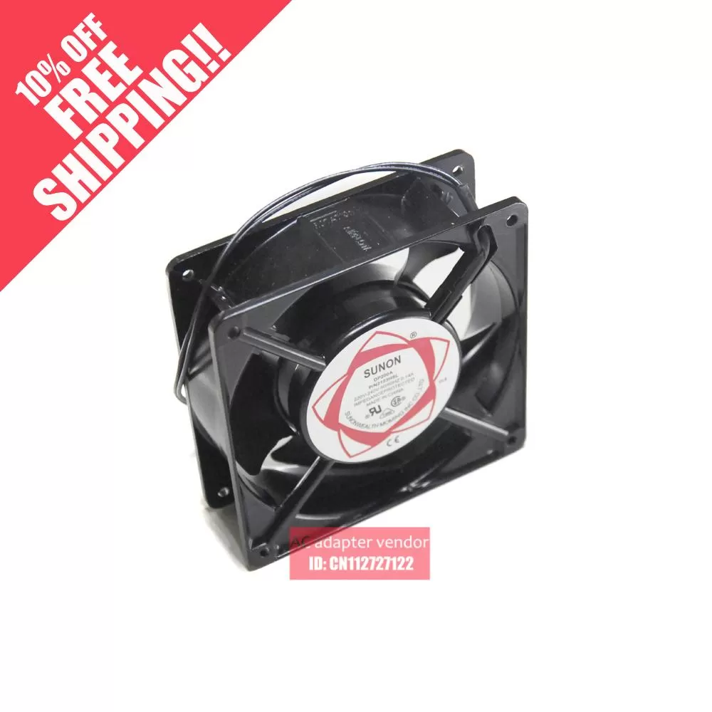 The new SUNON dual 12cm 220V 12038 oil belt line KTV IPC chassis fan radiator cabinet DP200A 2123HSL