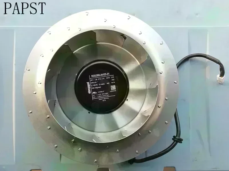 PAPST R3G280-AH33-31 M3G084-DF frequency converter blower cooling fan 700S/H DC 48V 135W 2.8A