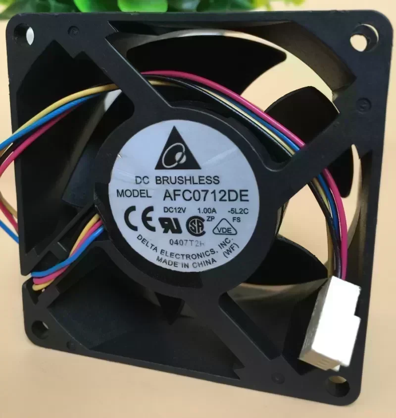 Original Delta 7038 AFC0712DE DC 12V 2.50A 4 lines PWM Temperature Control Speed Cooling Fan