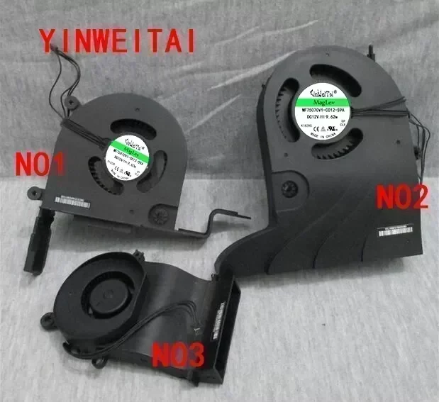 New Cooling Cooler Fan For Apple iMac 27" A1312 For DELTA BFB0812HD-HM01 12V 0.97A -9B99 610-0035 069-3742 2009 2010 Mid 2011