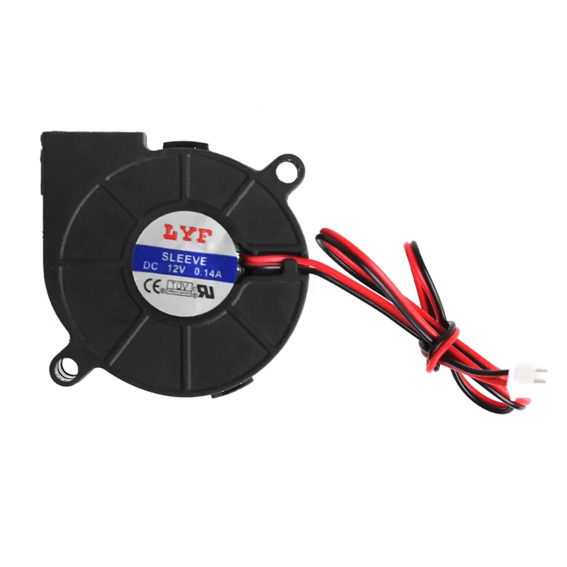 50mmx50mmx15mm CPU cooler Fan DC 12V 0.14A 2-Pin Computer PC Sleeve-Bearing Blower Cooling Fan 5015
