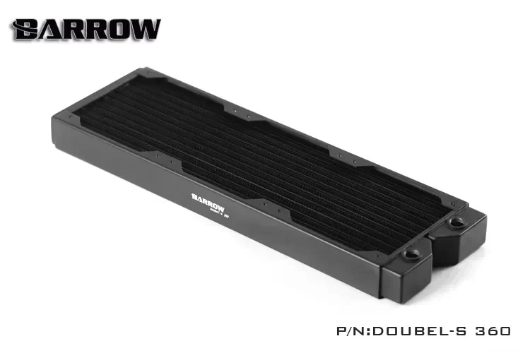 Barrow Double-S360 double-s series 360mm high-density double-wave copper water cooler for 12cm fans