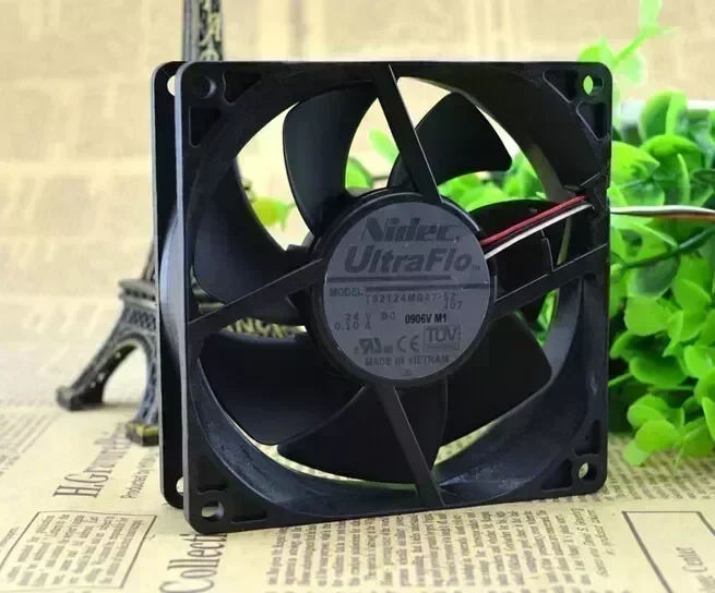 Wholesale: original 90*90*25 T92T24MGA7-52 24V 0.10A NIDEC inverter fan