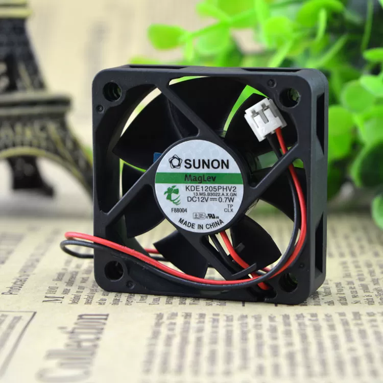 SUNON 5015 KDE1205PHV2 DC 12V-0.7W graphics card cooling fan 50X50X15MM