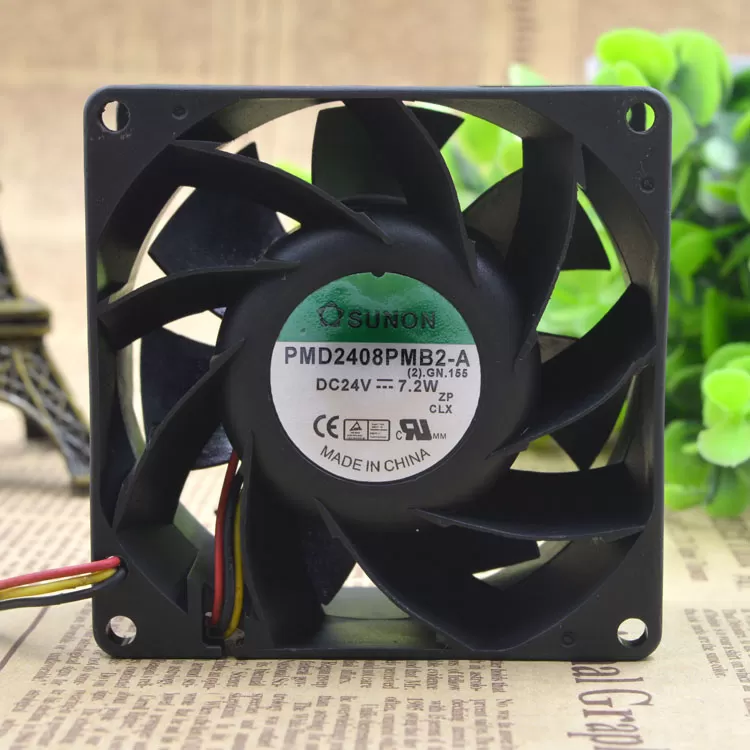 Free Delivery.PMD2408PMB2 - A DC24V W 7.2 8 cm 8038 inverter fan - Image 4