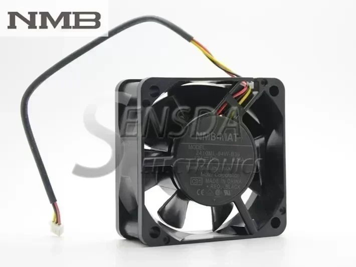 NMB 2410ML-04W-B39 6025 6cm 60mm 60X60X25 mm 12V 0.16A 3Wire server inverter cooling fan