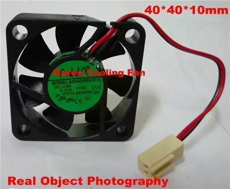 New Original Adda ad0405mx-g70 4010 dc5 v 0.11a 4cm silent cooling fan