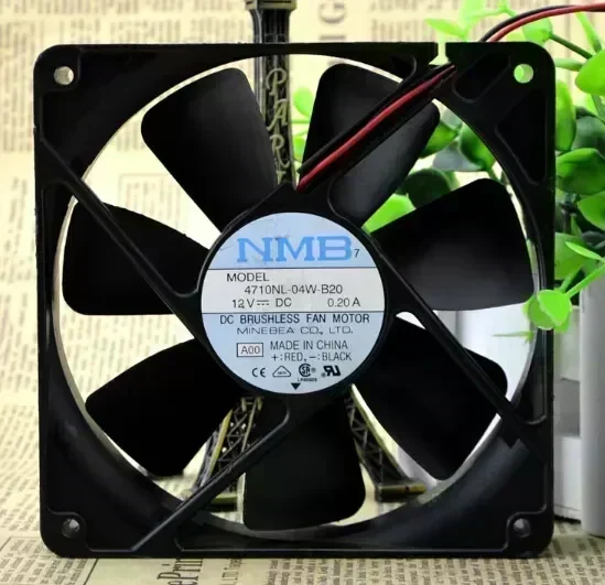 Wholesale: the original NMB 120*120*25 12V 0.20A 4710NL-04W-B20 chassis fan