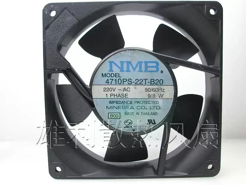 Free Delivery. Original 4710PS-22T-B20 12025 220V 9 / 8W 12cm Cabinet Cooling Fan