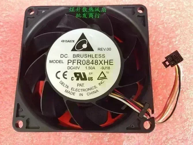 Wholesale Original Delta PFR0848XHE DC 48V 8CM 80*80*38mm 1.50A 8038 4- Line Air Cooling Fan