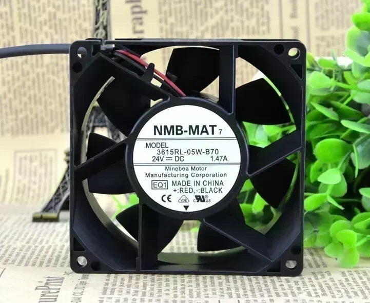 NMB 24VDC 92*92*38.4MM 7200RPM 615RL-05W-B70-E00 DC fan