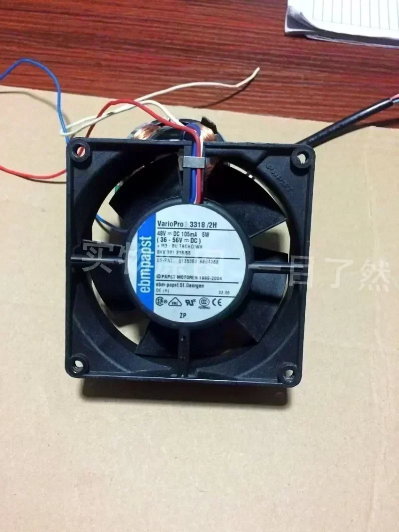 Original EBM PAPST 3318/19H 48V 5W 105mA 90*90*32MM cooling fan