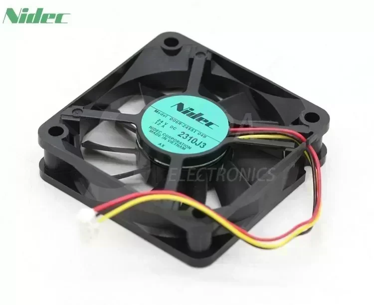 Wholesale Original NIDEC D06R-24SS1 04B 6cm 60MM 24V 0.12A 6015 three-wire inverter fan