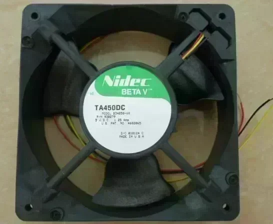 Nidec B34258-68 TA450DC Server Square Fan DC 5V 1.25A 120x120x38mm 3-wire