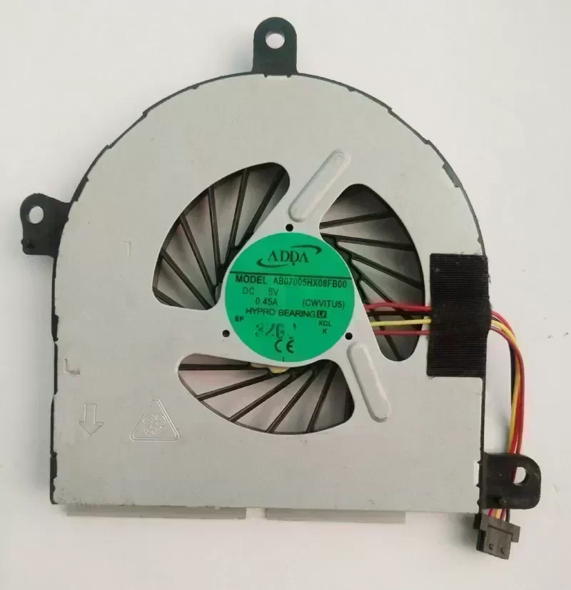 New ADDA AB07005HX08FB00 CWVITU5 For Lenovo IdeaPad U510 U510-IF DC5V 0.45A 4PIN 4Wire CPU Cooling Fan