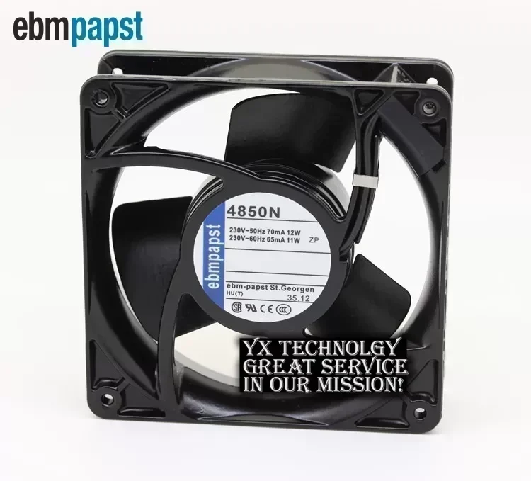 Original 4850N 220V 11W 12038 12CM full metal high temperature fan 120*120*38mm