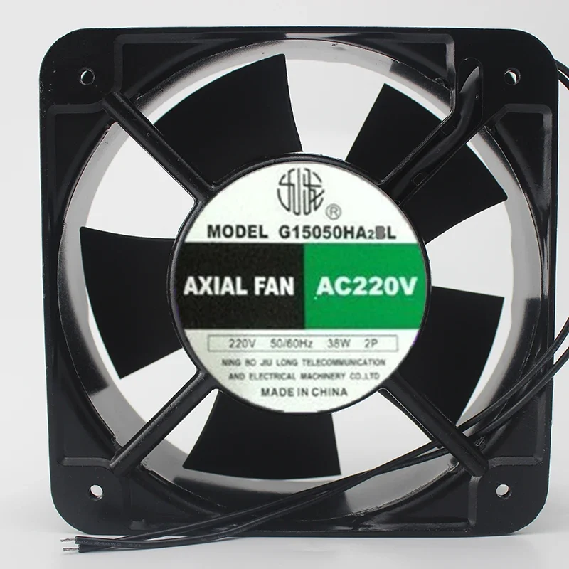 Original G15050HA2BL 220V 150x150x50mm Industrial Cooling Fan Cabinet Chassis Fan
