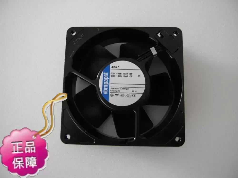 Original ebmpapst 4856Z 120*38MM AC230V 13W radiator equipment cooling fan