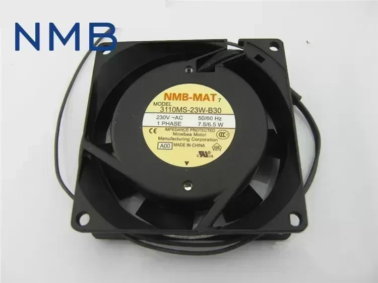 NMB New original Cabinet 3110MS-23W-B30 230V instrumentation of axial fan cooling fan 80*80*25mm