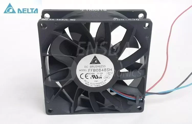 Original Delta FFB0848SH 8025 80mm 8cm DC 48V 0.16A server inverter axial cooling fan