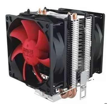 Dual-fan 2 heatpipe CPU Cooler cooling for LGA1151 775 1150 1155 radiator 8cm CPU fan PcCooler S80Ex