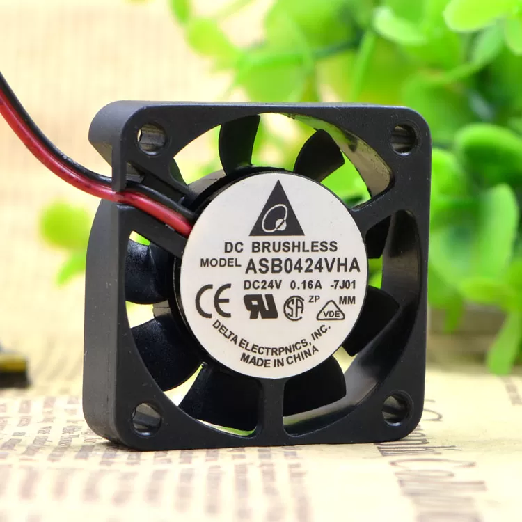 New Original 4cm ASB0424VHA 24V 0.16A 4020 printer drive fan