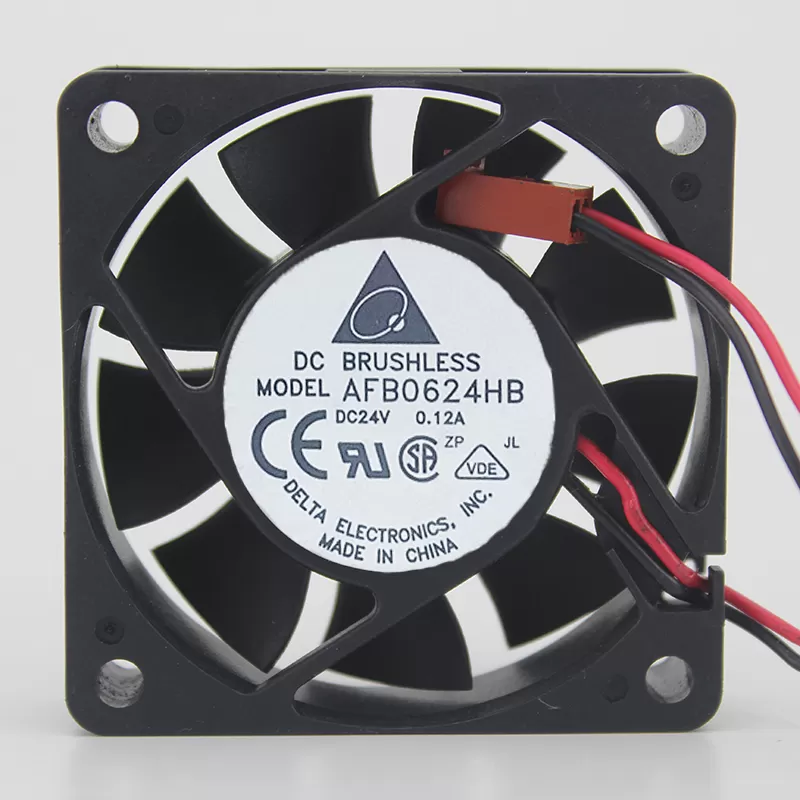 Original 6cm AFB0624HB 6015 24V 0.12A Industrial inverter cooling fan