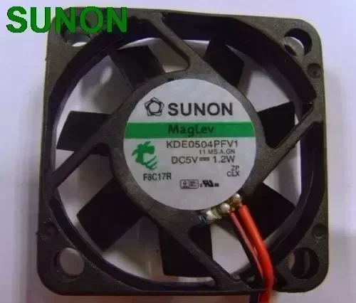 Original Sunon maglev KDE0504PFV1 DC 5V 1.2W 2Wire server inverter axial Cooling Fans