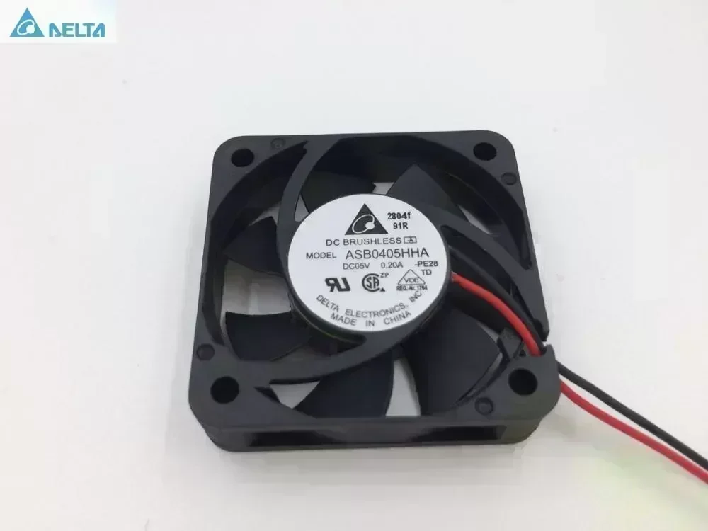 Original Delta ASB0405HHA 4010 40*40*10mm DC 5V router hard disk recorder cooling fan