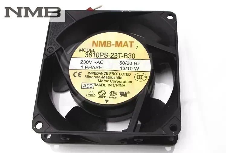 NMB 3610PS-23T-B30 9025 90mm 9cm aluminum frame fan 9CM AC fan 230V 13/10W server inverter blowers
