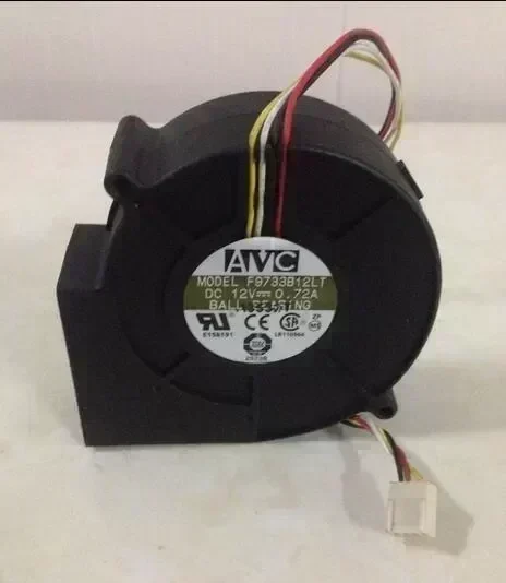 Original AVC F9733B12LT DC 12V 0.72A turbine centrifugal server cooling fan