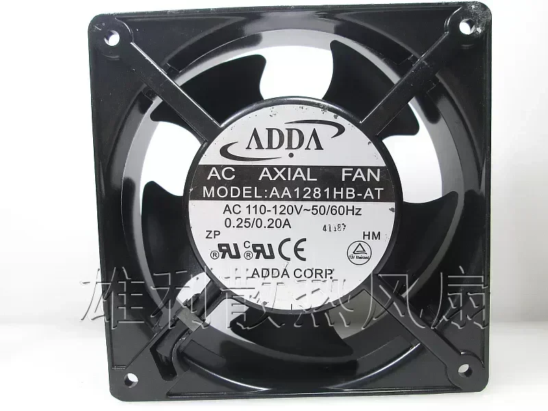 Original ADDA AA1281HB-AT 120*120*38MM 110V 12CM dual ball bearing cooling fan