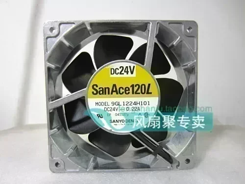 Original SANYO 9GL1224H101 12cm 12038 24V 0.22A aluminum frame cooling fan