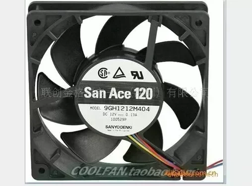 Original Sanyo 9GH1212M404 DC12V 0.13A 12CM 12025 120 * 120 * 25MM fan
