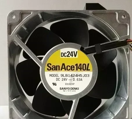 New Sanyo 9LB1424H5J03 24V 0.63A 140 * 140 * 50mm inverter fan